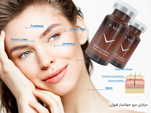 کوکتل F-XFC فیوژن برای کاهش ظاهر چین و چروک پوست