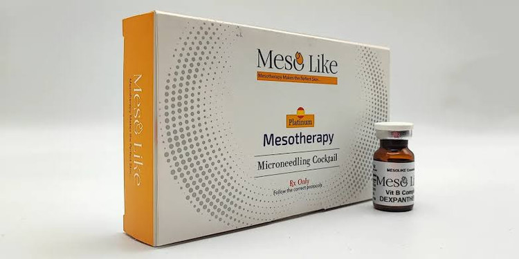 MESOLIKE Dexpanthenol کوکتل ویتامین B پوست خرید کوکتل دکسپانتنول مزولایک از مزومارکت